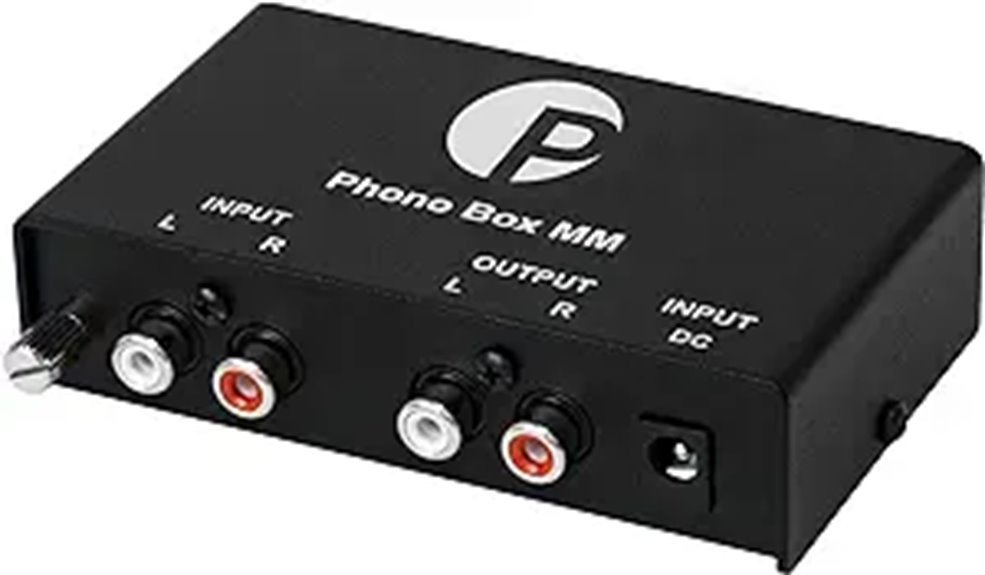 pro ject mm phono preamp