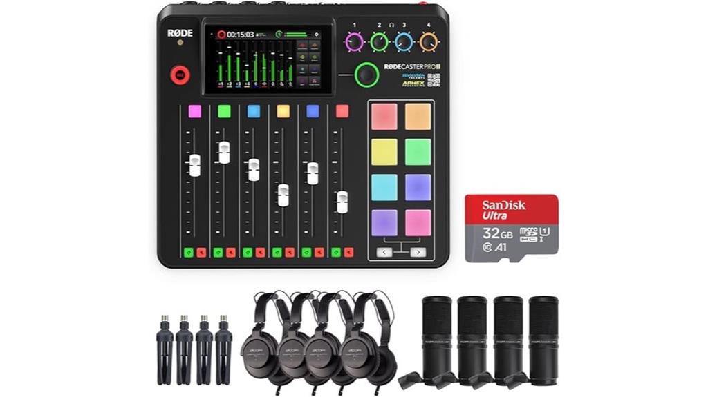 professional podcasting audio studio