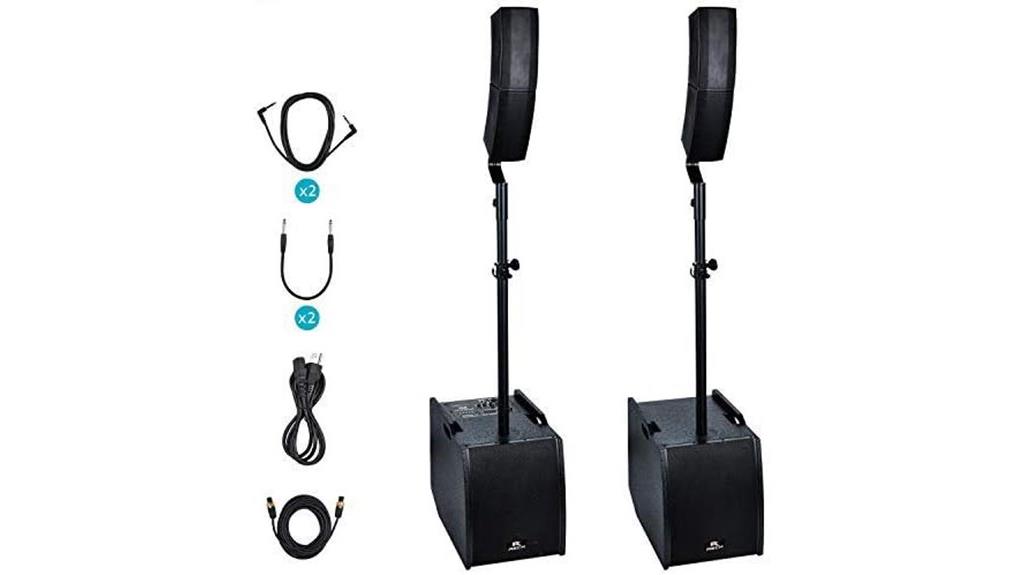 proreck club 3200 speaker system