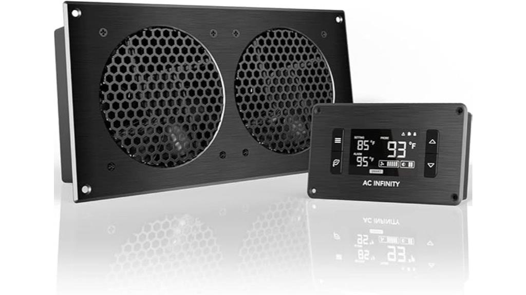 quiet compact cooling fan