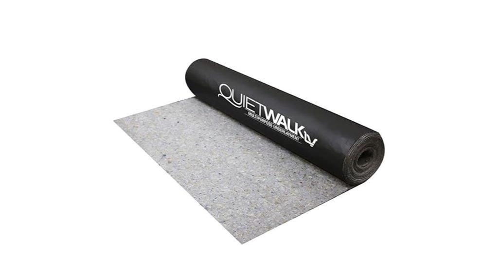 quiet moisture resistant vinyl underlayment