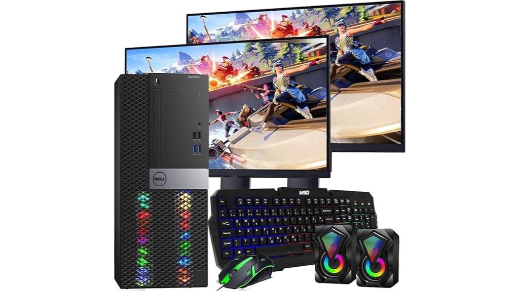 renewed dell rgb gaming tower
