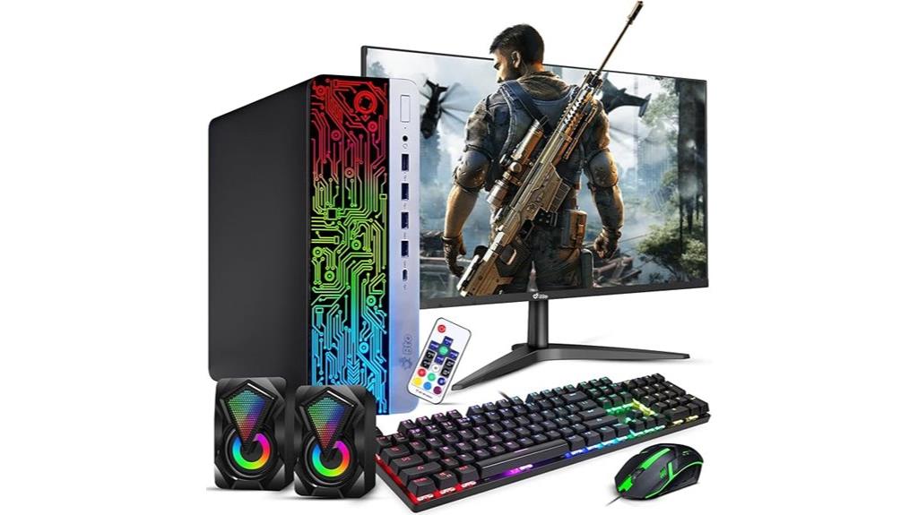 renewed rgb gaming desktop