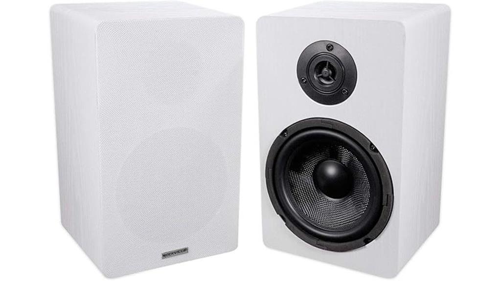 rockville 2 rockshelf speakers