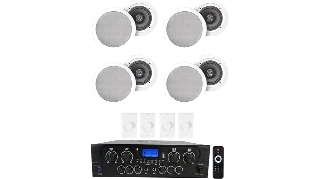 rockville ceiling speaker kit