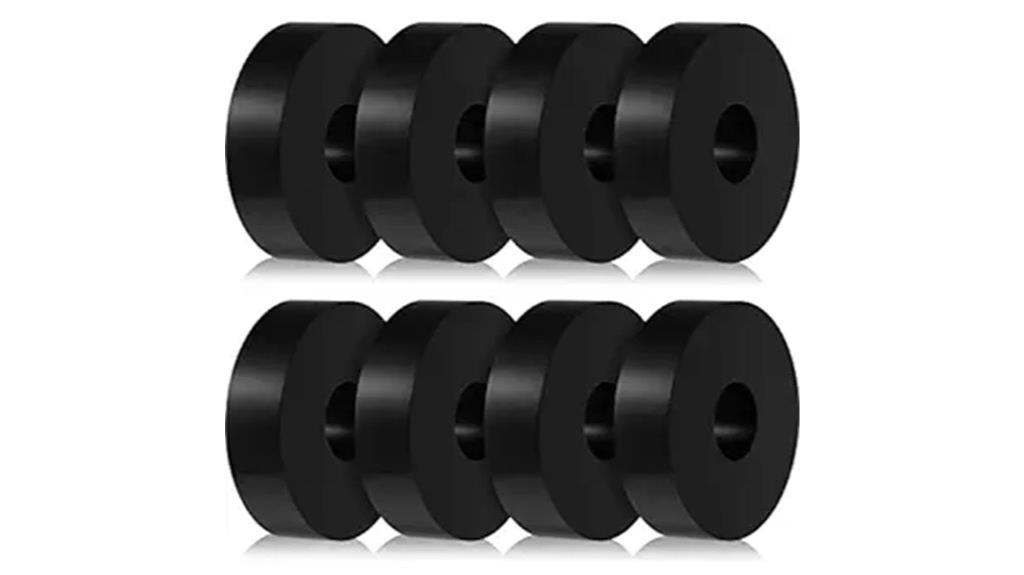 rubber vibration damping pads