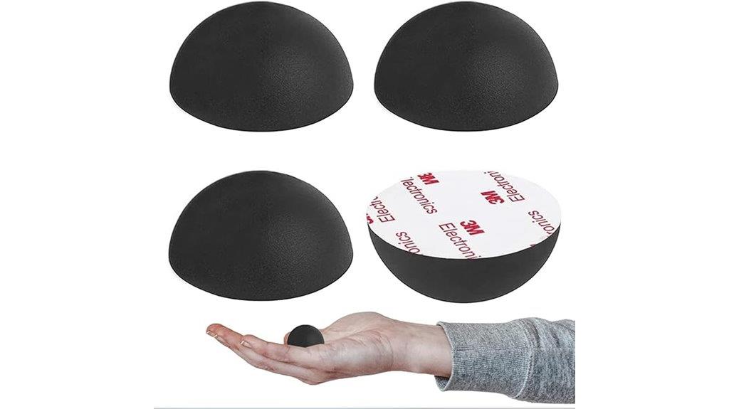 silicone hemisphere bumpers