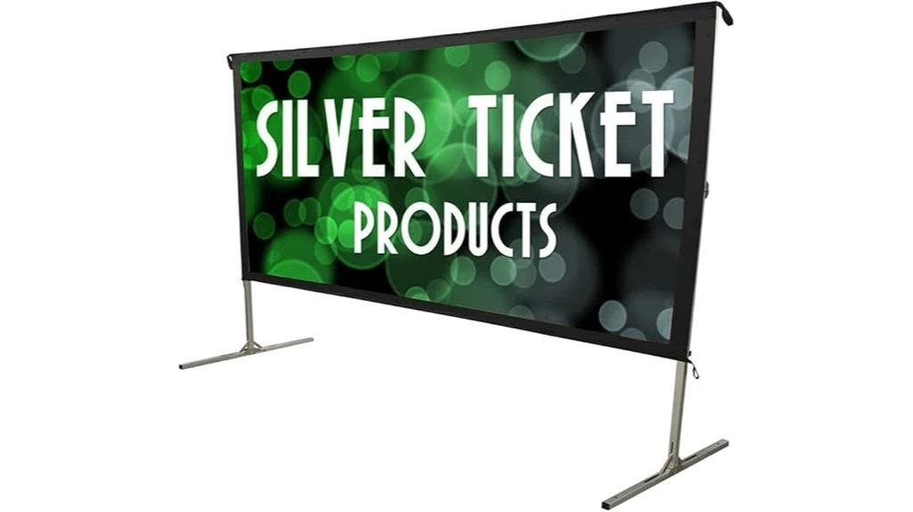 silver indoor outdoor screen