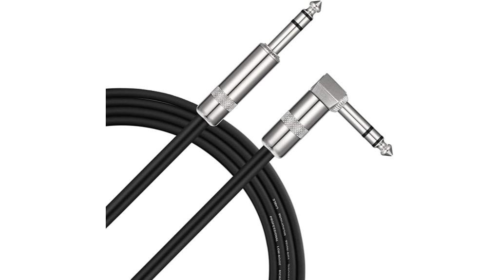 six foot balanced stereo cable