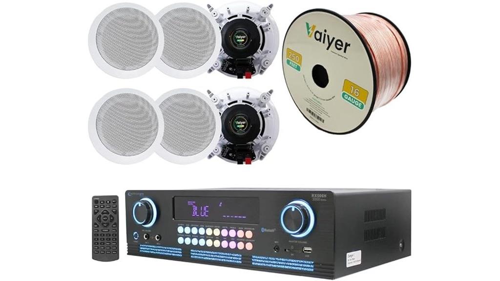 six speaker home theater