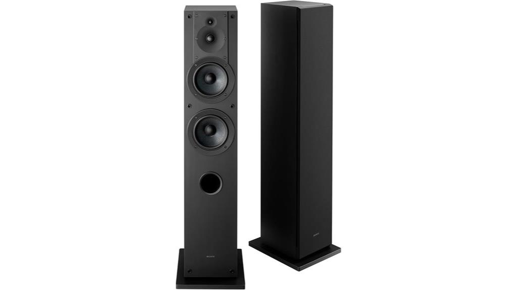 sony three way speaker