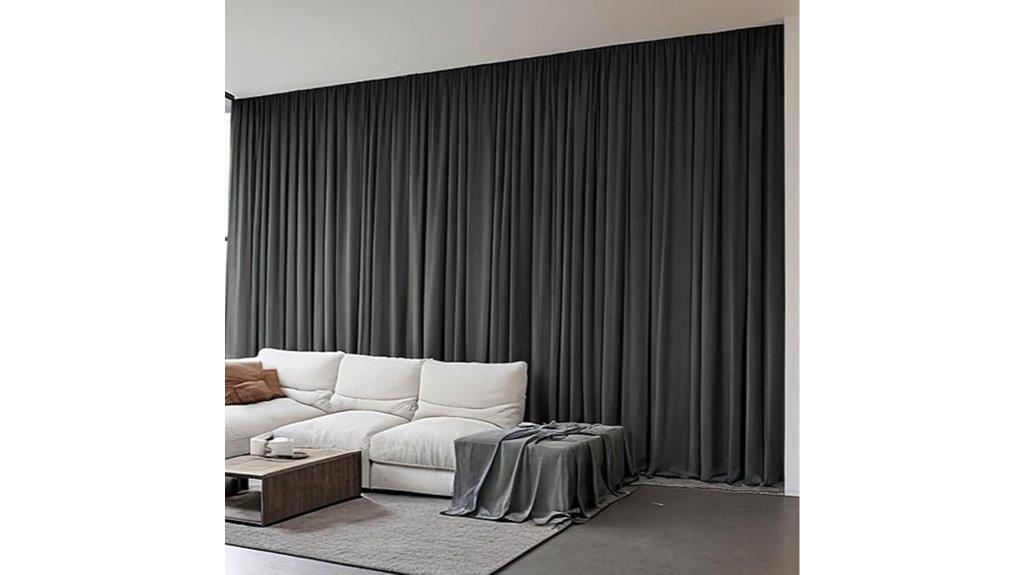 soundproof room divider curtains