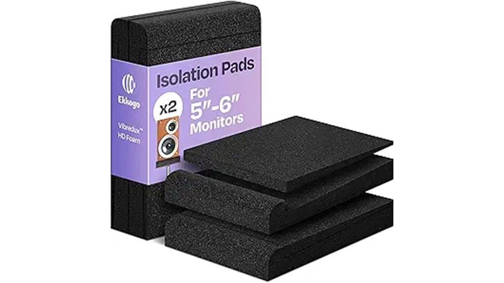 speaker isolation pads