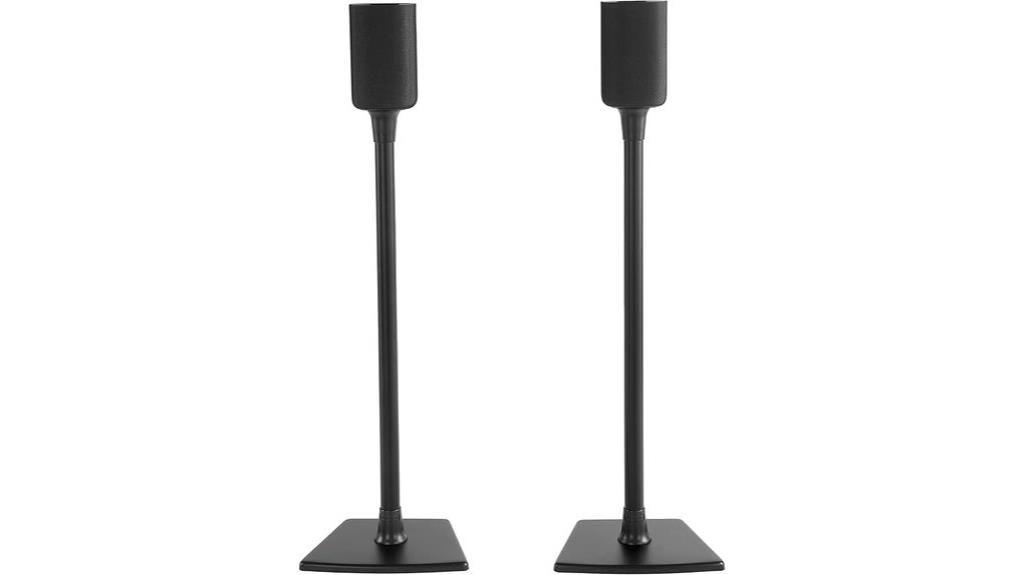 speaker stands with spikes