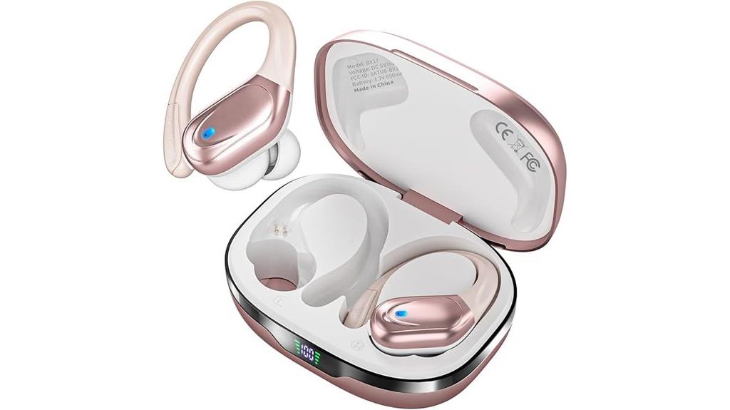 sports led bluetooth earbuds