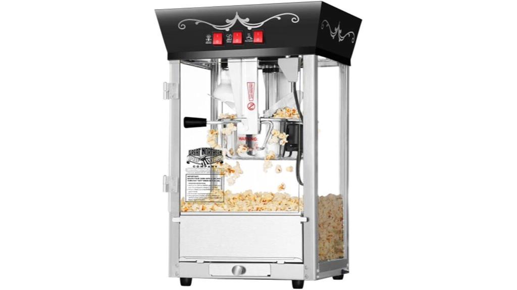 stainless steel popcorn machine