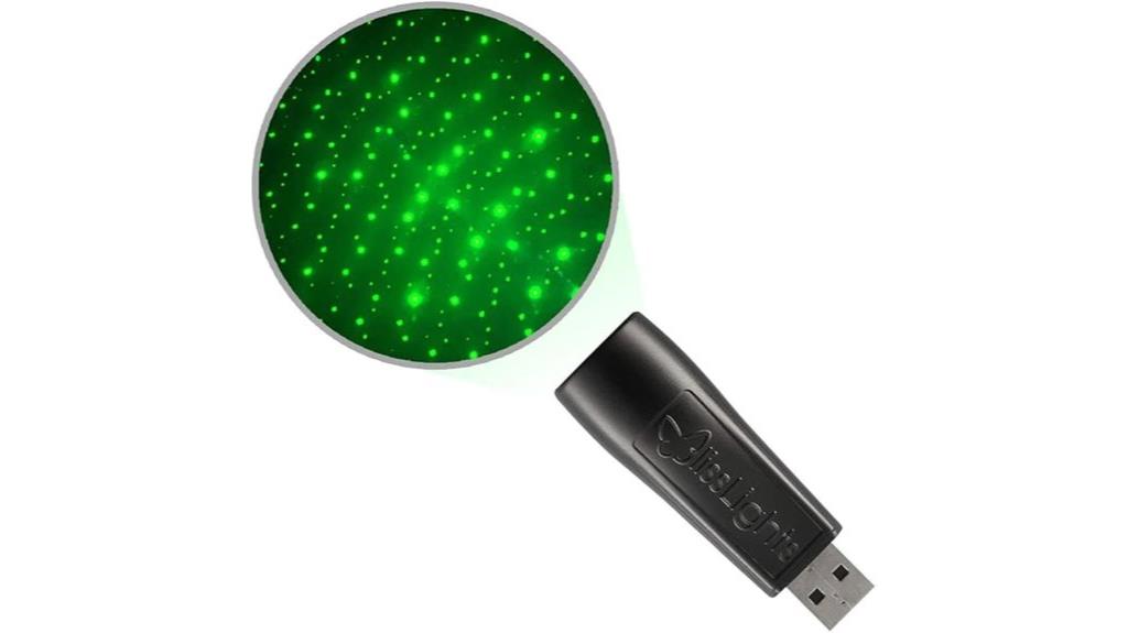 star projection usb laser