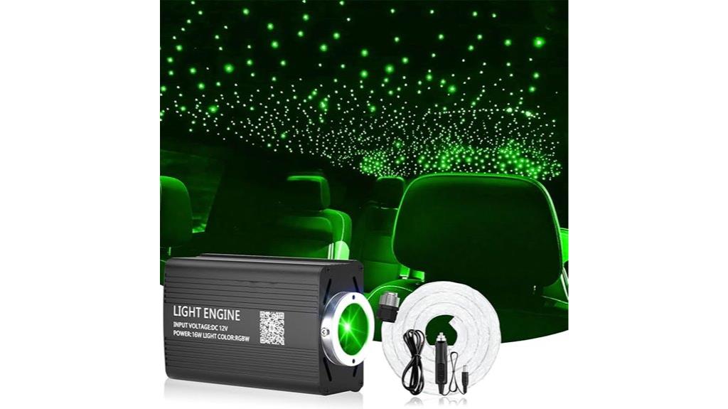 starry car interior lighting