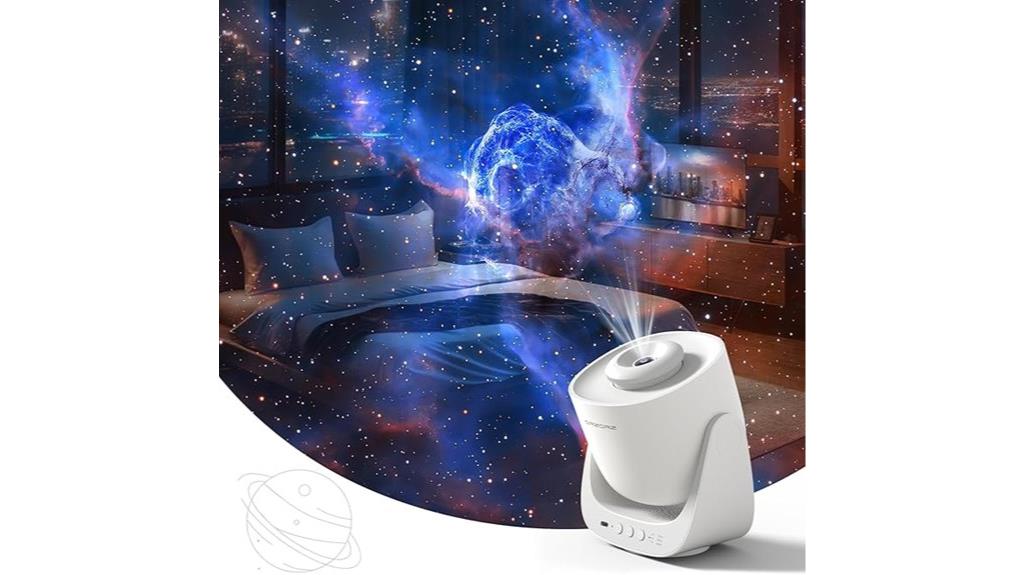 starry galaxy light projector
