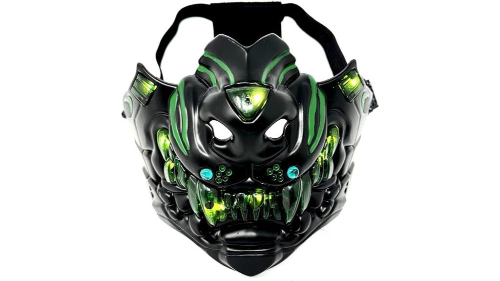 steampunk metallic mask