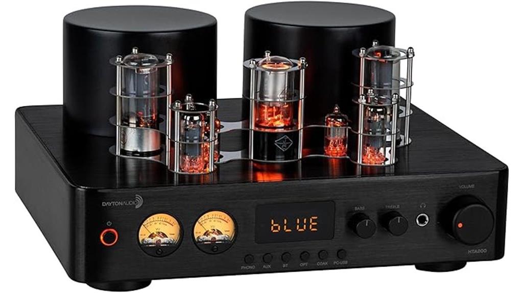 stereo hybrid tube amplifier