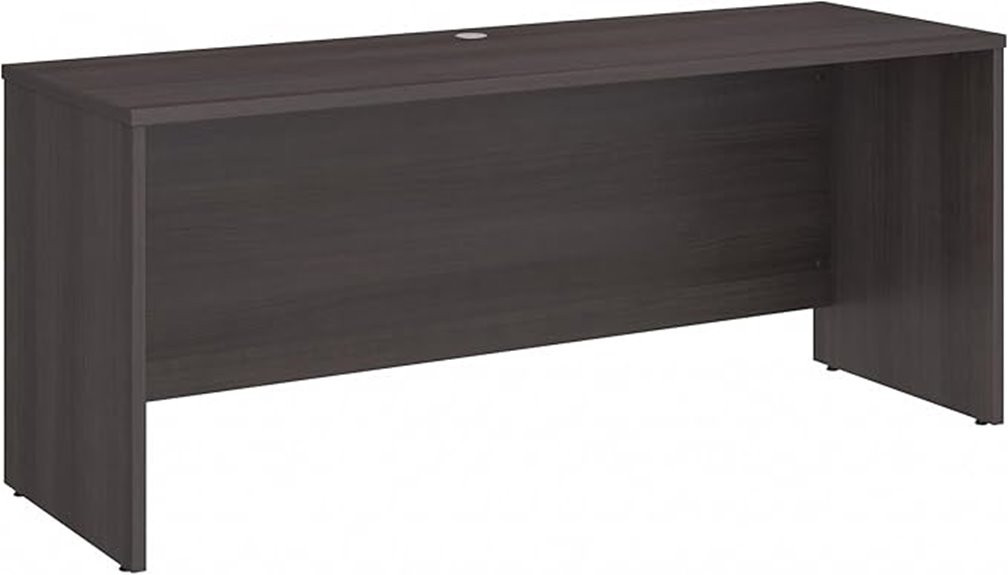 studio c storm gray credenza