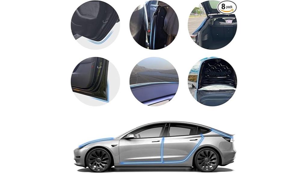 tesla model 3 y weather seals