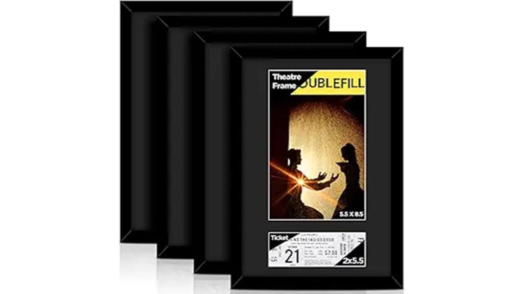 theatre ticket frame set