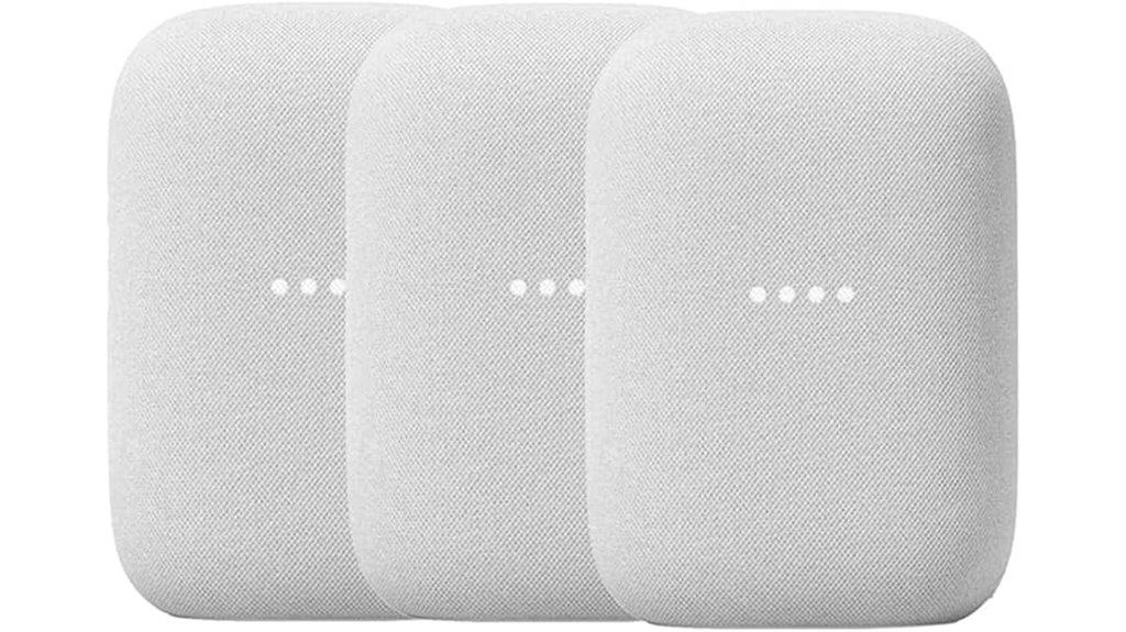 three pack google nest audio