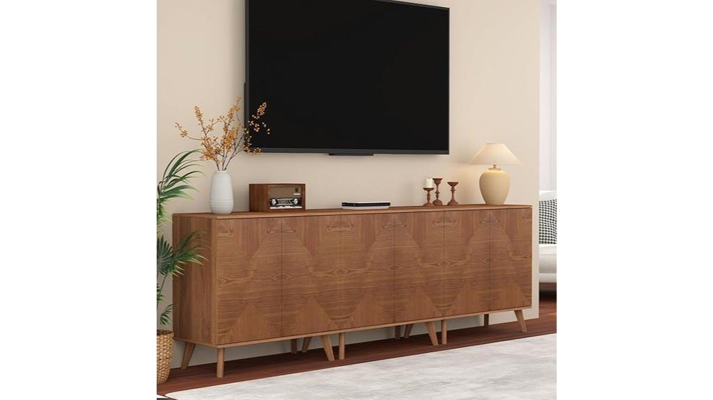 three piece sideboard cabinet