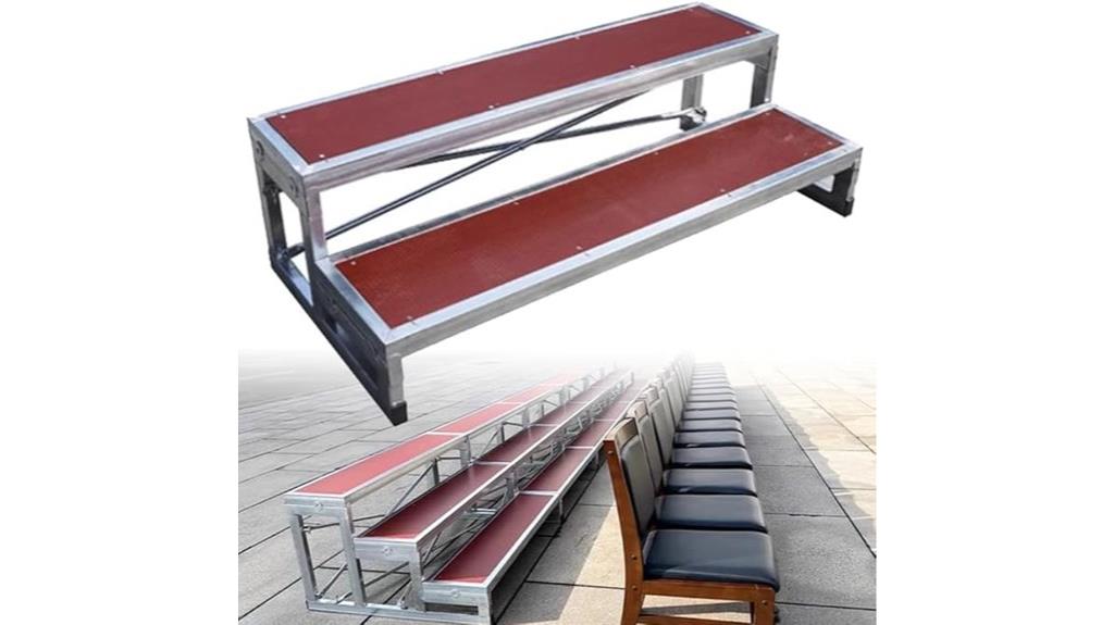 tiered choir riser steps