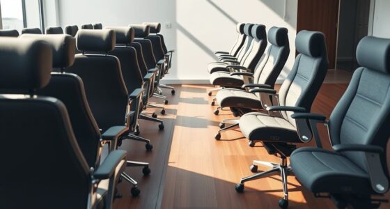 top adjustable armrest seats