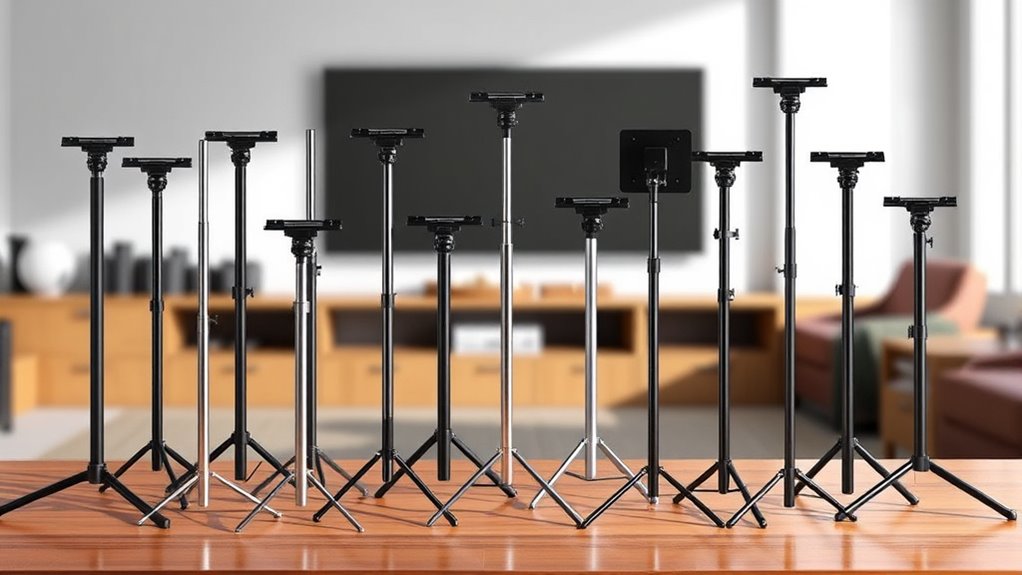 top adjustable projector stands