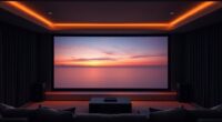 top ambient light rejection screens