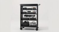 top collapsible media trolleys