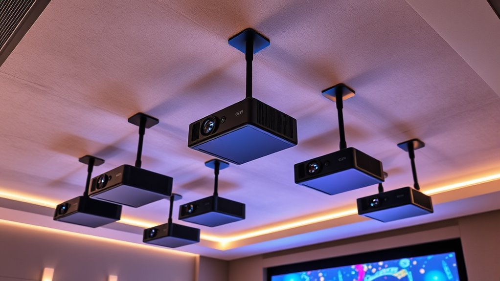 top high end ceiling mounts