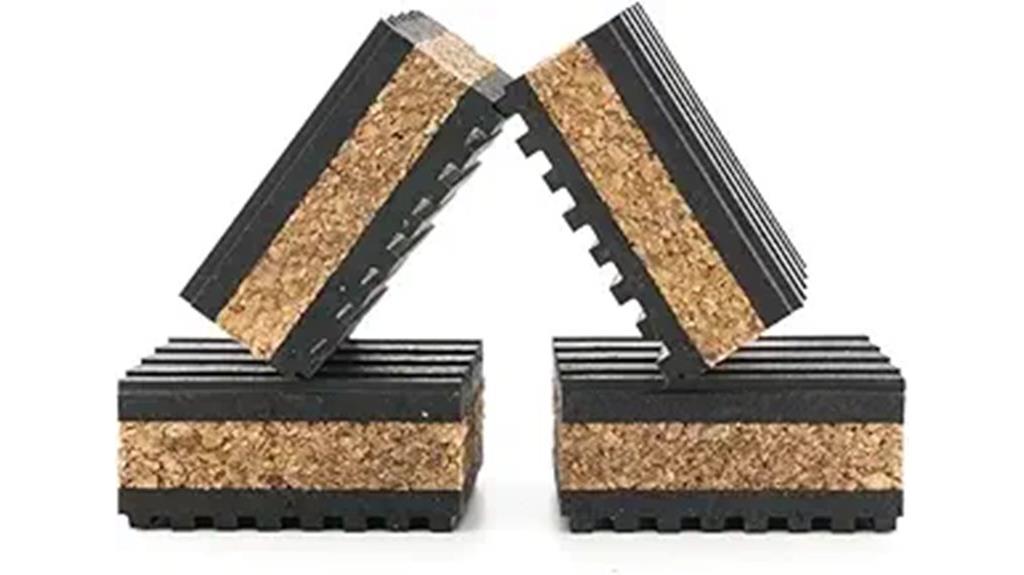 turntable cork sound pads