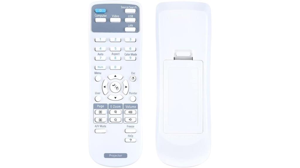 universal projector remote control