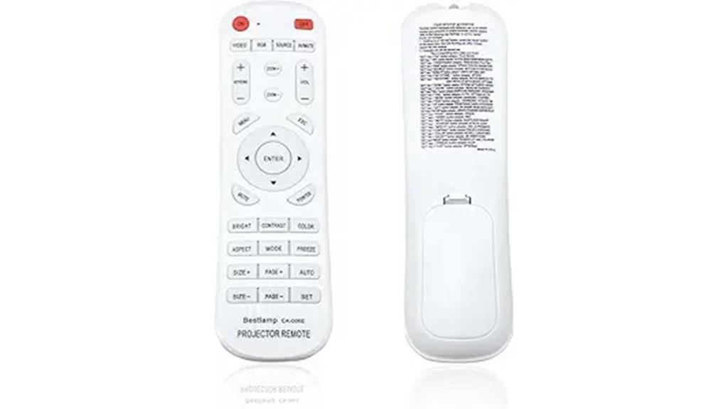 universal remote for projectors