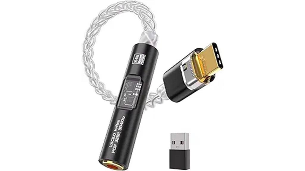 usb c hifi audio adapter