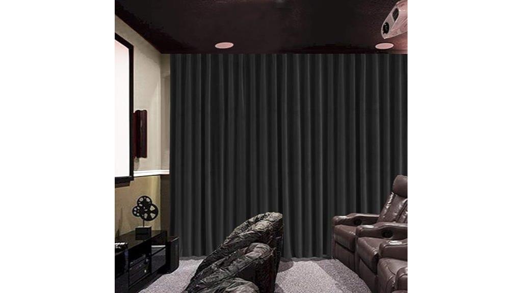 velvet curtain for theater