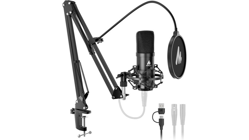 versatile xlr usb microphone
