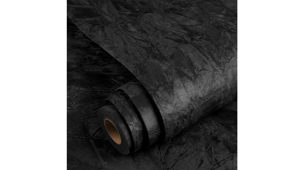 vintage black peel wallpaper
