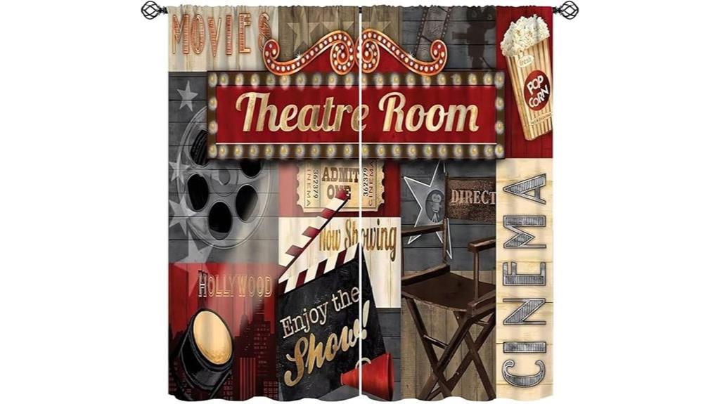 vintage blackout curtain