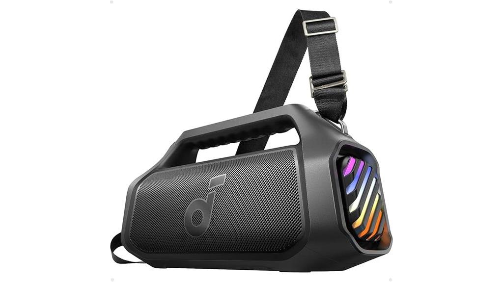 waterproof bluetooth speaker with rgb