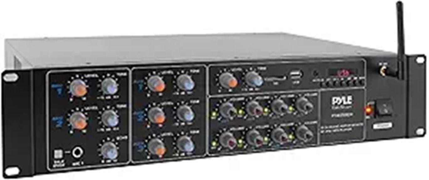 wireless 8 channel amplifier