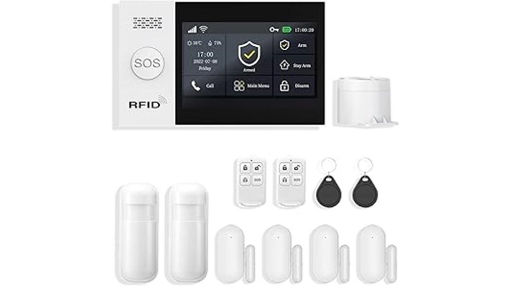 wireless alarm system kit
