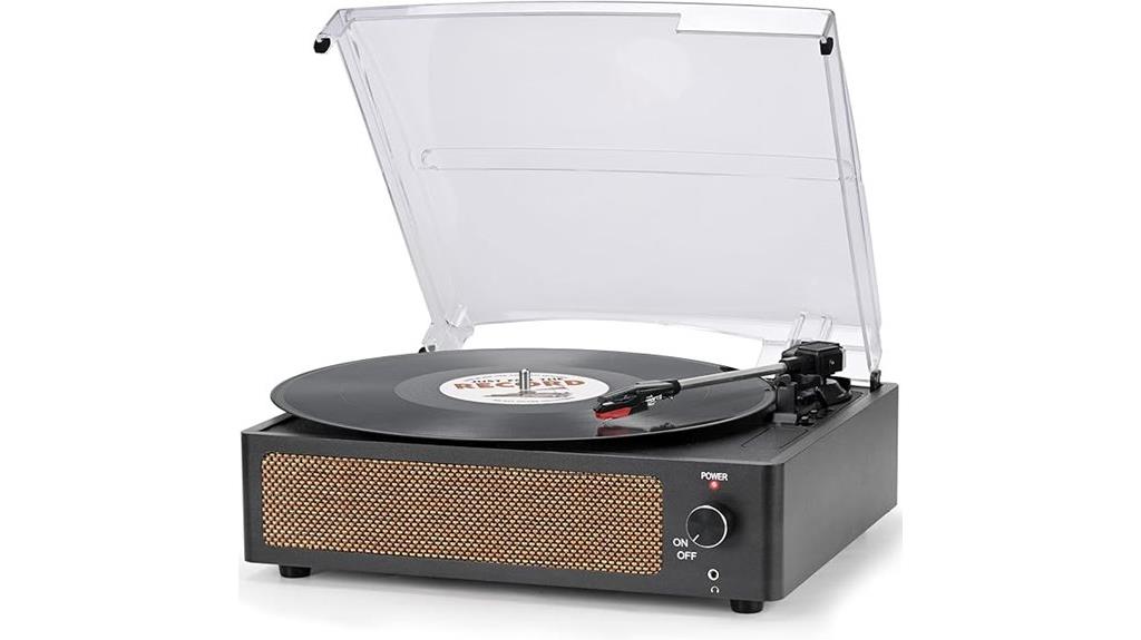 wireless belt drive turntable