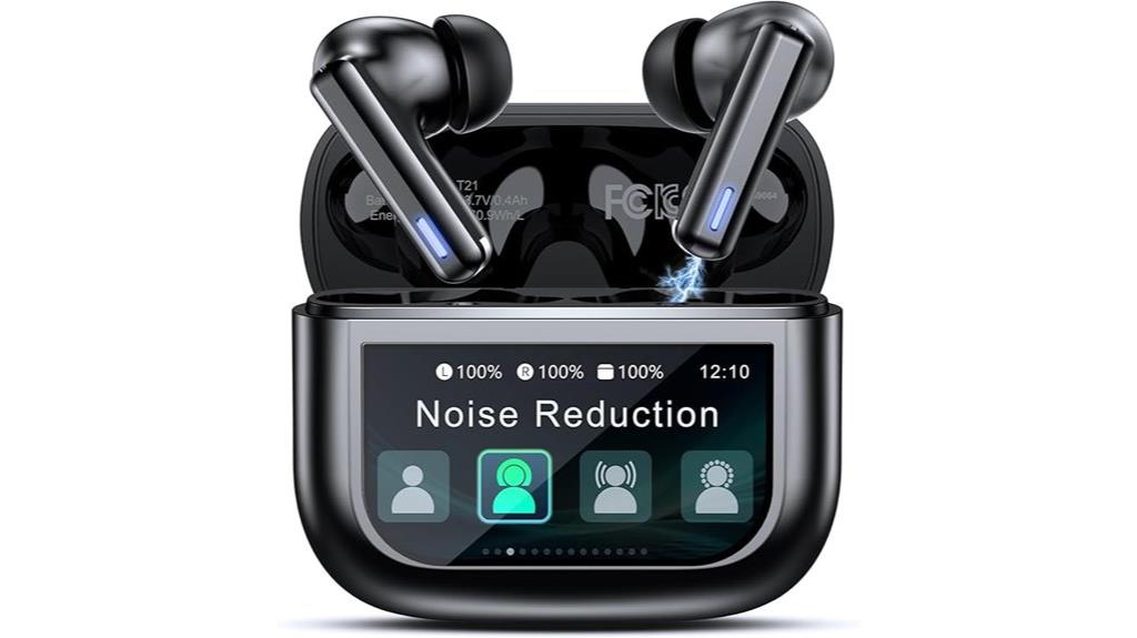 wireless earbuds with touch