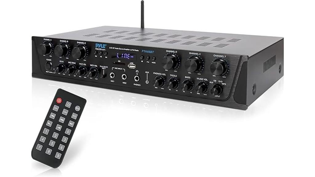 wireless home audio amplifier